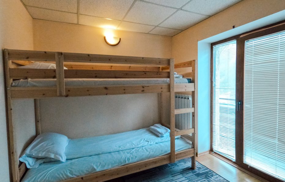 Zvezdica hut rooms