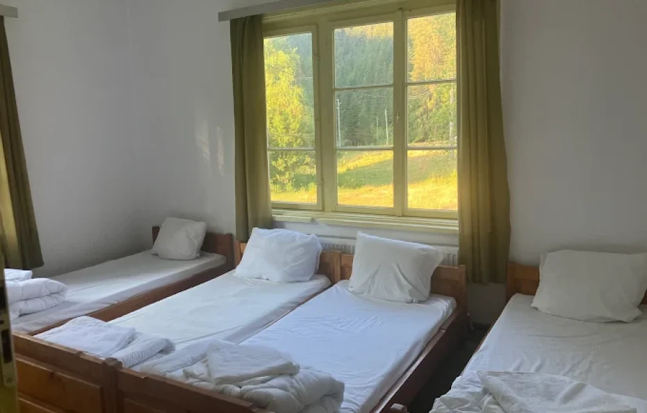 Orfei hut rooms